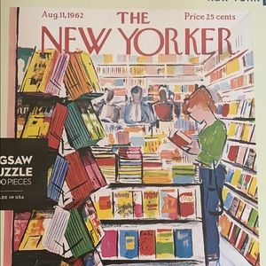 New Yorker 1000pc puzzle “The Bookstore”